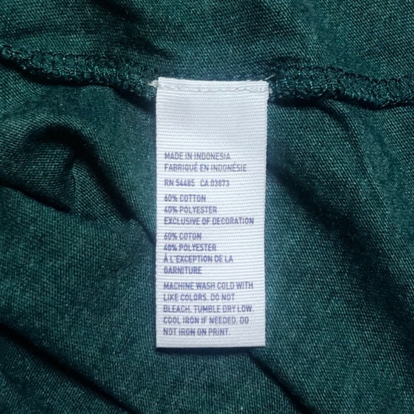 American Eagle Green & Blue Short Sleeve Tee Shirt - Picture 4 of 4